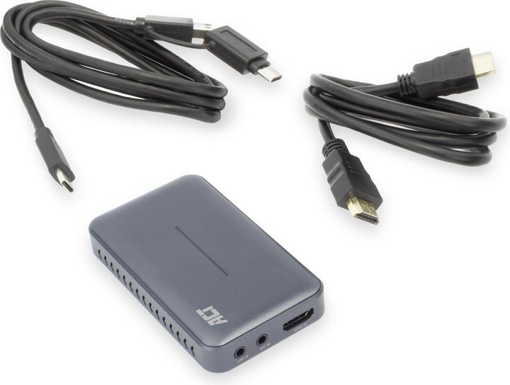Produktbild USB-C Video Capture Card, HDMI 4K@60Hz passthrough, 4K@30Hz capture (Windows)