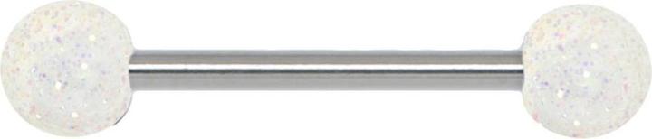 Actual product image Bijouteria Tongue piercing (Stainless steel, Plexiglass)