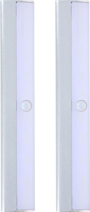 Immagine prodotto Grundig Set di 2 luci LED, luce da incasso, con sensore di movimento, molto luminosa, 10 LED (19 cm, Interno)