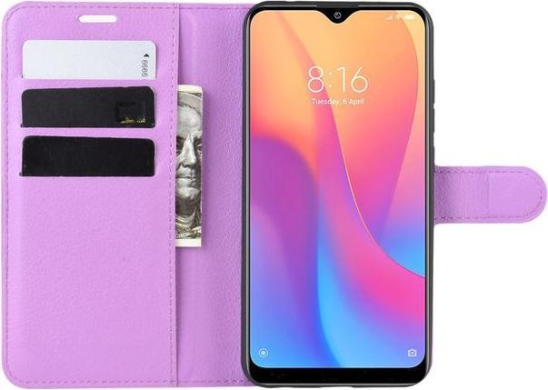 Actual product image MU Classic Litchi Leather Bookcover Series (Xiaomi Redmi 8A)