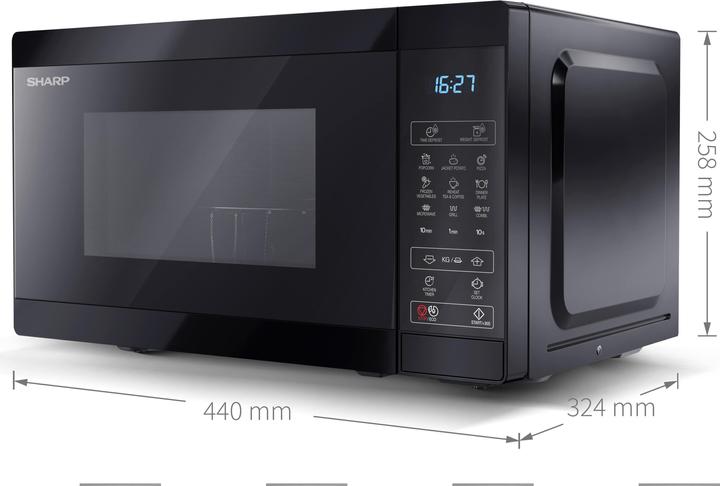 Image du produit Sharp YC-MG02E-B (20 l)
