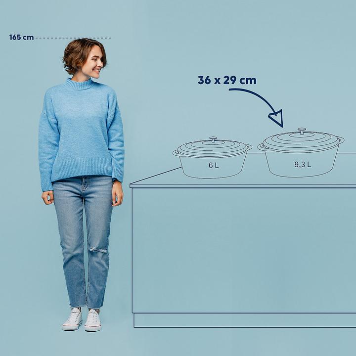 Produktbild Kela Calido (36 cm, Bräter + Schmortopf, Gusseisen)