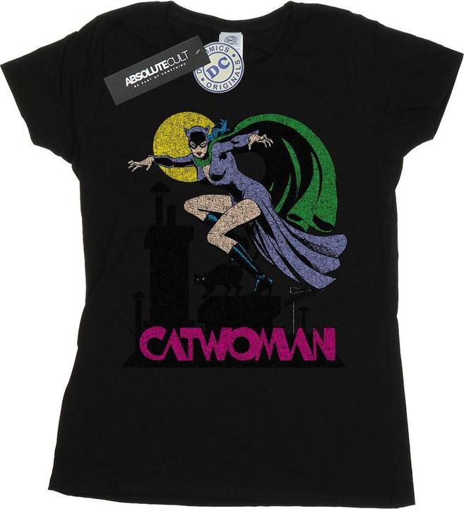 Produktbild Catwoman Crackle Logo TShirt (XL)
