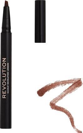 Actual product image Makeup Revolution Bushy Brow Pen (Dark Brown)