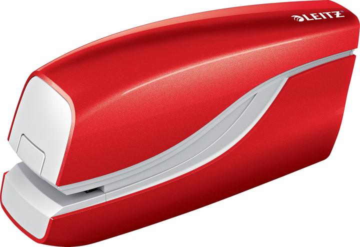 Actual product image Leitz Electric stapler WOW metallic red (10 Sheets)