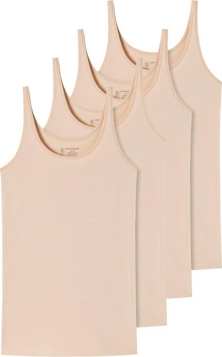 Produktbild Schiesser 4er Pack 95/5 Organic Träger-Top (48, 4XL)