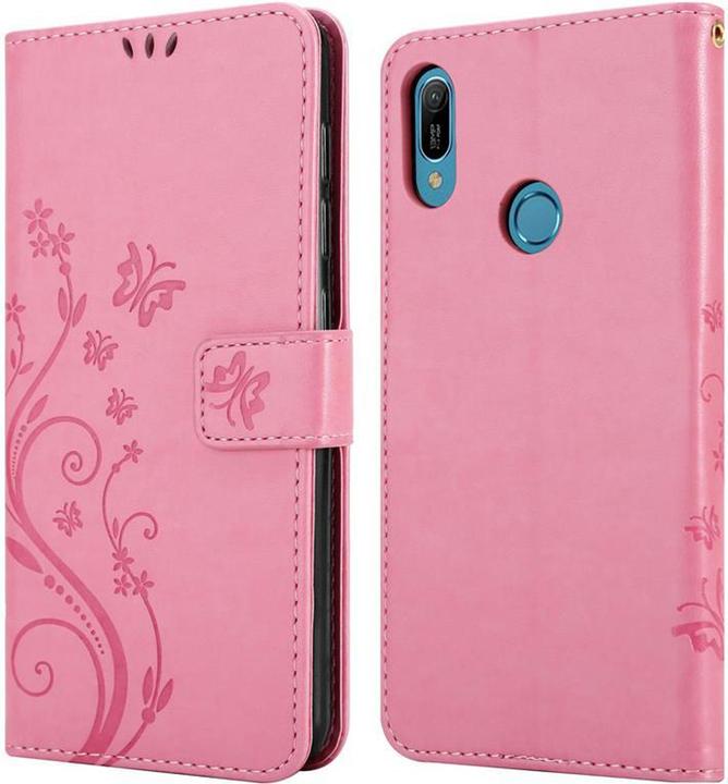 Image du produit Cadorabo Couverture du livre de fleurs (Huawei Y6 (2019))
