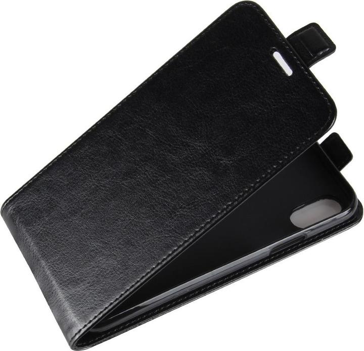 Produktbild Cover-Discount Leder Flip Case mit Fotofach vertikal (Apple iPhone X, Apple iPhone XS)