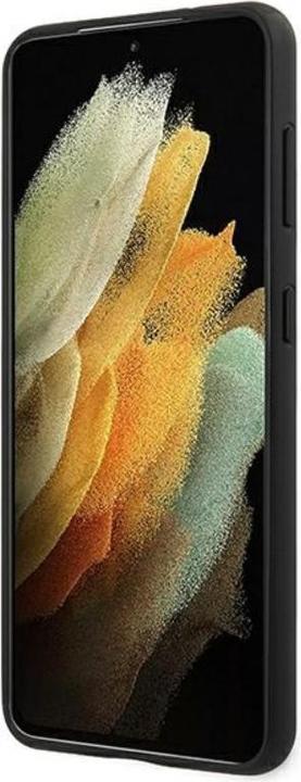 Actual product image Mercedes-Benz Perforated cover with metal logo (Samsung Galaxy S21+)
