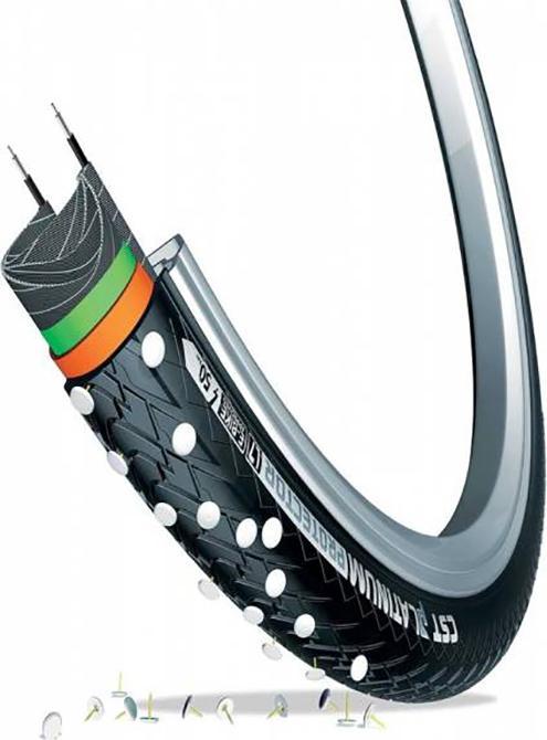 Image du produit CST pneu rigide avec réfléchissant platinum protector 26x1.75 47-559 (26 x 1.75, 47-559)