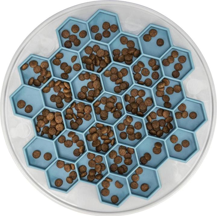 Immagine prodotto Trixie Tappeto per l'alimentazione lenta dell'alveare, Ø 30 cm, blu