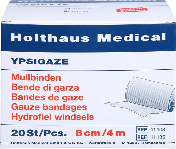 Actual product image Holthaus Gauze Bandage Din 8cmx4m