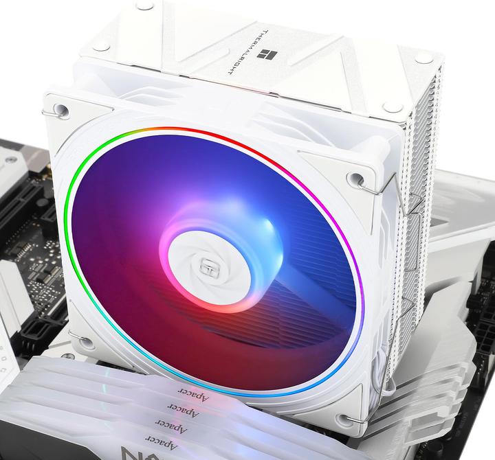 Produktbild Thermalright Assassin Spirit 120 EVO White - CPU cooler, topplate (156 mm)