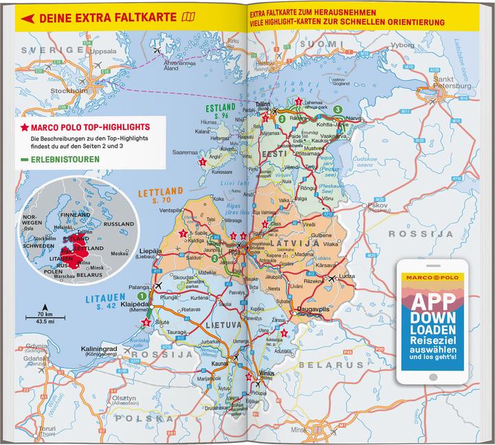Immagine prodotto Reiseführer Baltikum, Estland, Lettland, Litauen (Tedesco, Mirko Kaupat, Jan Pallokat, 2024)