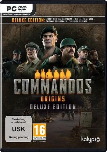 Actual product image Commandos: Origins - Deluxe Edition (PC, DE)