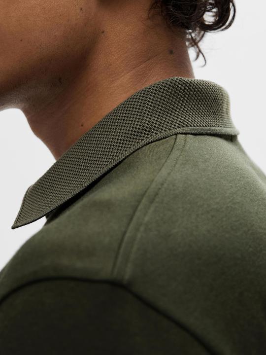 Actual product image Selected Homme Zipper Polo shirt (L)