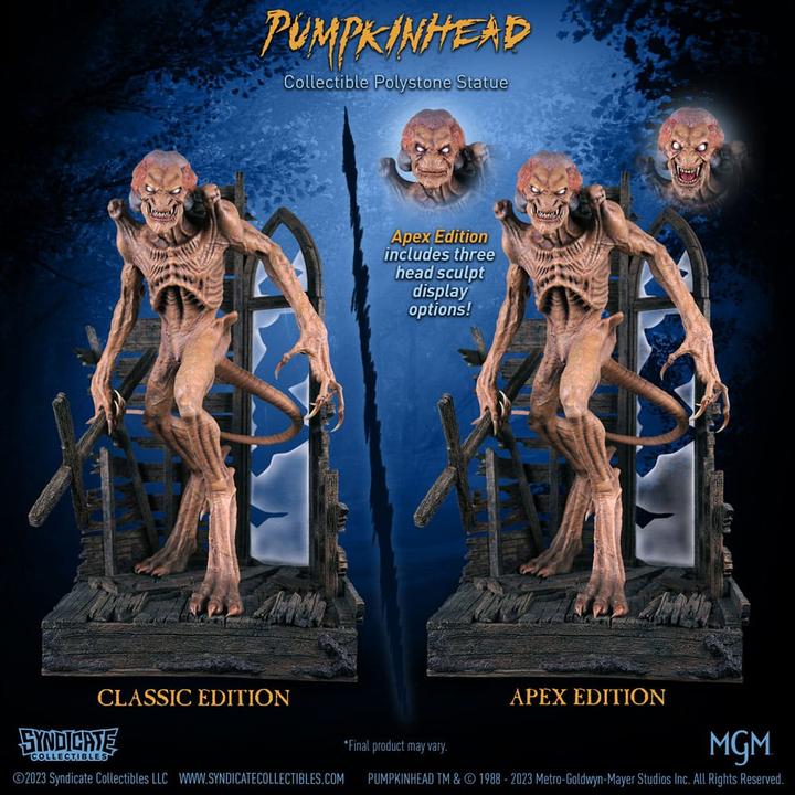 Actual product image Toynk Toys Pumpkinhead Statue 1/10 Pumpkinhead Classic Edition 28 cm