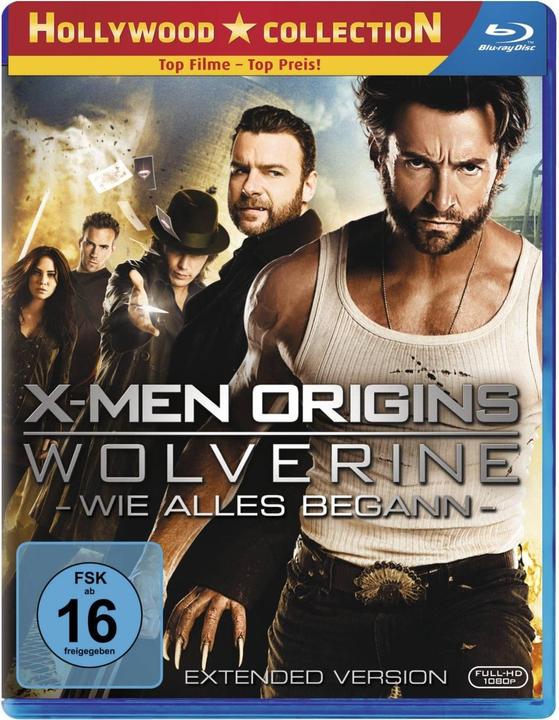 X-Men Origins: Wolverine Hollywood Collection (Blu-ray, 2009, English, German, French)