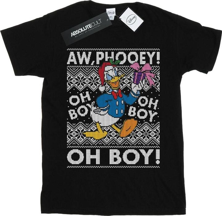 Produktbild Disney Donald Duck Christmas Fair Isle TShirt (XL)