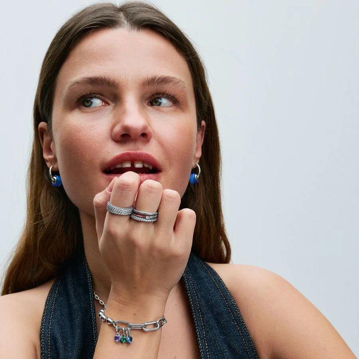 Produktbild Pandora ME Violettes Chakra Herz Mini (Emaille, Silber 925)