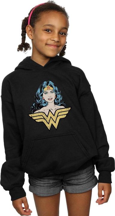 Image du produit - Sweat à capuche WONDER WOMAN GAZE - Fille (152, 158)