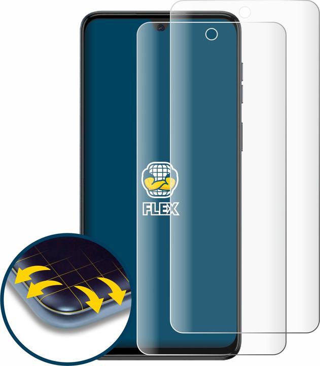 Produktbild BROTECT Full-Cover Displayschutz (2 Stück, Motorola Moto G54)