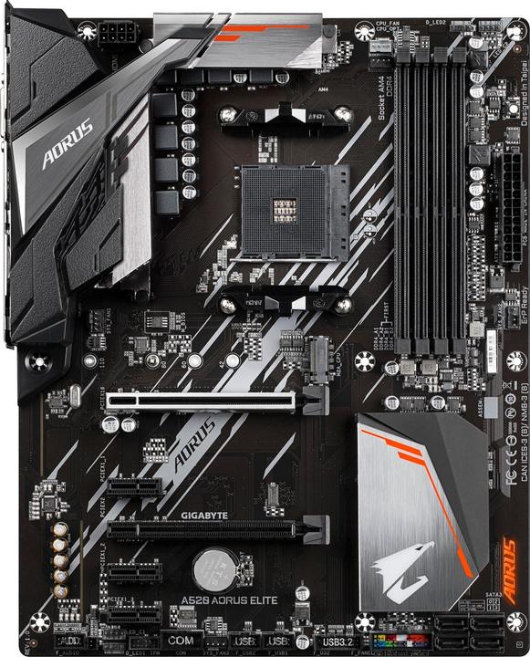 Gigabyte A520 AORUS ELITE (AM4, AMD A520, ATX)