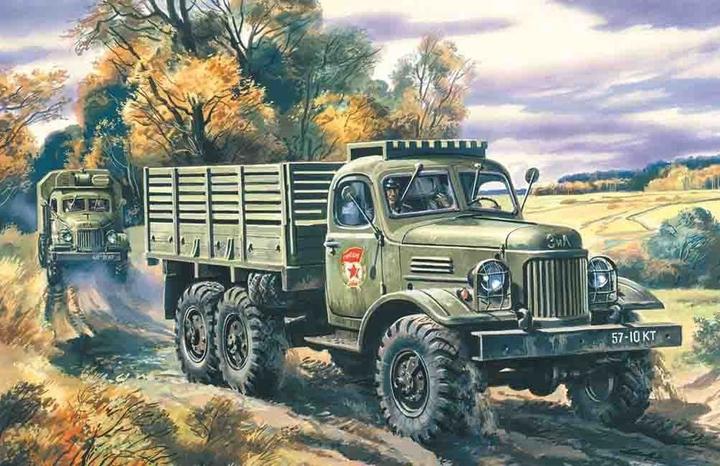 Produktbild ICM Russischer Militär LKW ZiL-157