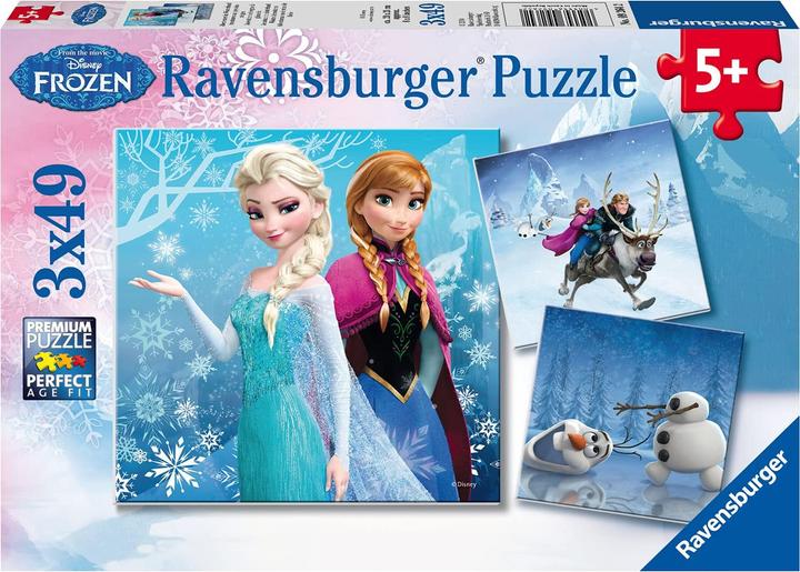 Actual product image Ravensburger Frozen: Adventures in Winterland (49 pieces)