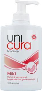 Actual product image Palmolive Unicura Antibacterial Liquid Hand Soap Mild 250ml (Liquid soap, 250 ml)
