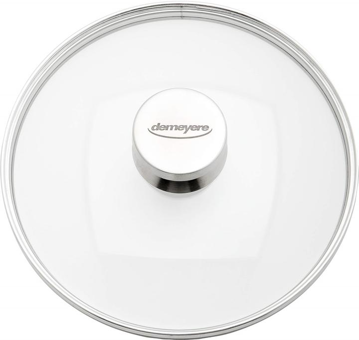 Produktbild Demeyere Glasdeckel mit Edelstahlring 24cm (24 cm, Metall, Glas)