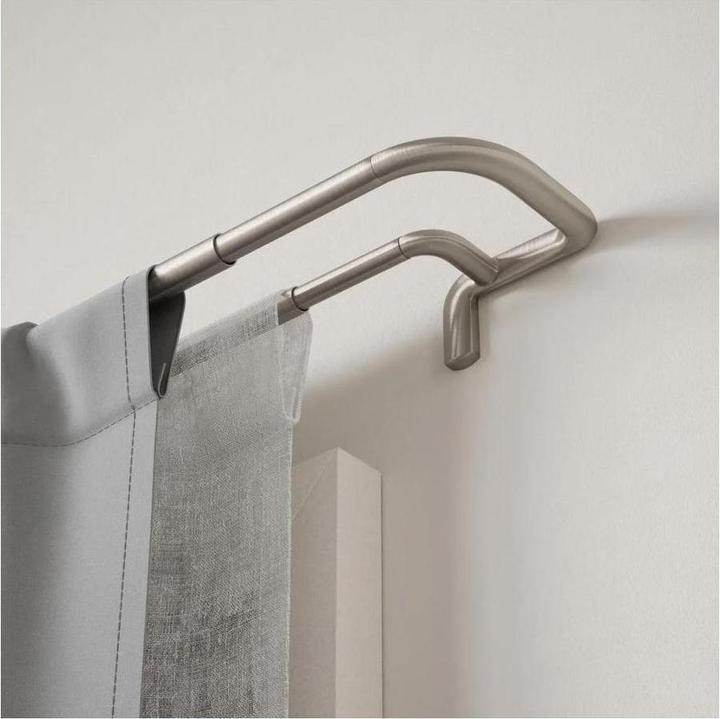 Productafbeelding Umbra Gordijnrail Schemer 168-366 cm, nikkel