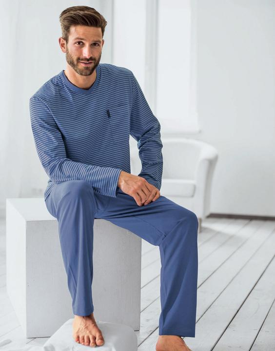 Produktbild Ammann Herren-Schlafanzug "EXTRA LIGHT COTTON" (54)