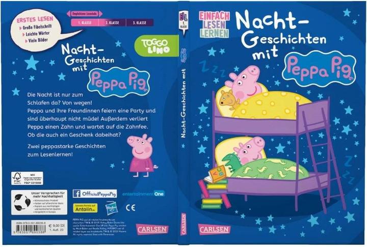 Actual product image Peppa Pig: Nacht-Geschichten mit Peppa Pig (German, Steffi Korda, 2023)