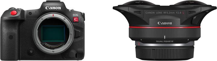 Produktbild Canon EOS R5 C inkl. RF 5.2mm f/2.8 Dual Fisheye