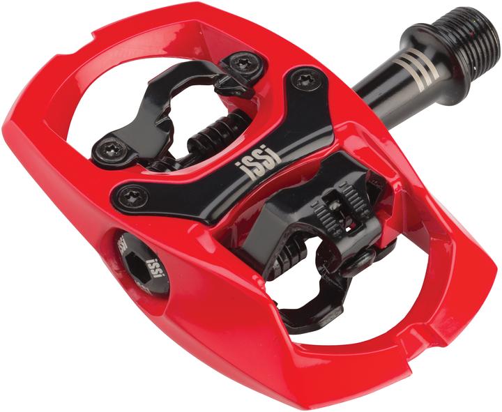Image du produit iSSi Pédale Trail III SPD (Triple Bearing). Spécialement rouge.