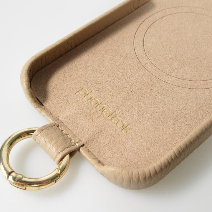 Immagine prodotto PhoneLook Coque Premium cuir véritable de luxe avec lanière en cuir réglable et amovible + MagSafe (Apple iPhone 15 Pro Max)
