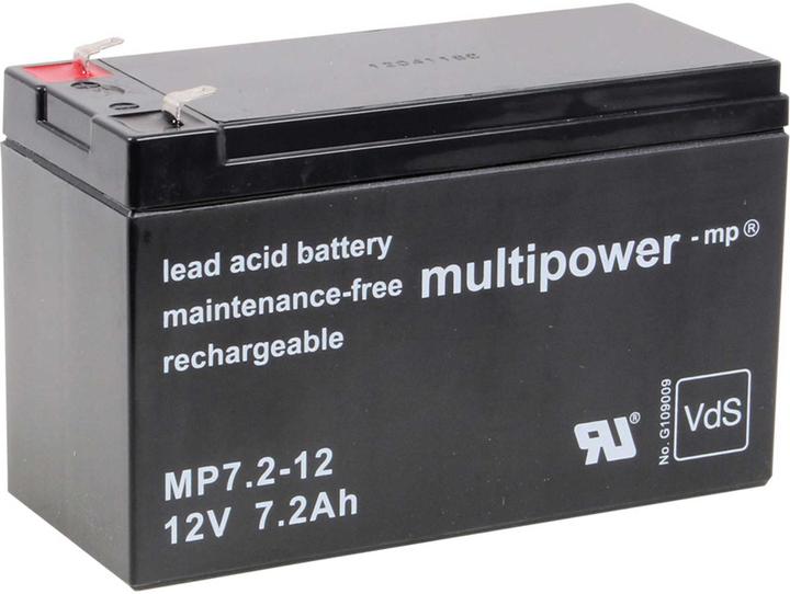 Actual product image Multipower MP7.2-12 UPS battery (12 V, 7200 mAh)