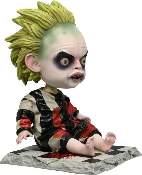 Actual product image Neca Beetlejuice Beetlejuice Head Knocker bobblehead figure Baby Beetlejuice 16 cm
