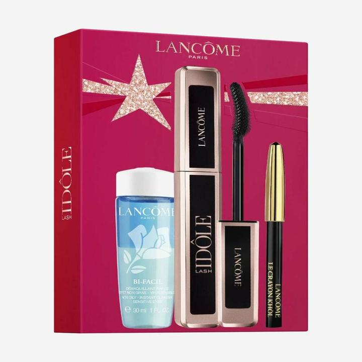 Produktbild Lancôme Lash Idôle Mascara 01 + Kajal 01 + Bi-Facil 30ml (01 Glossy Black)