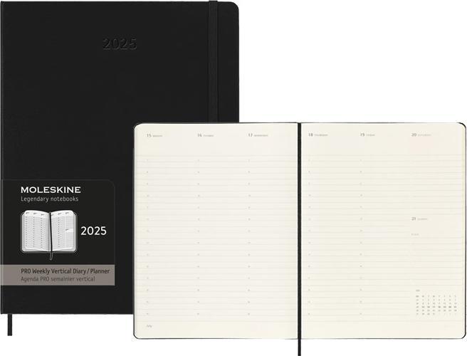 Produktbild Moleskine Notizkalender (19 x 25 cm, Englisch)
