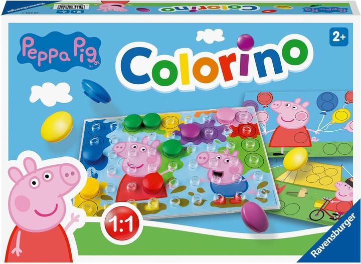 Ravensburger Gioco per bambini Peppa Pig Colorino (Tedesco, Spagnolo, Francese, Olandese, Italiano, Portoghese, Inglese)