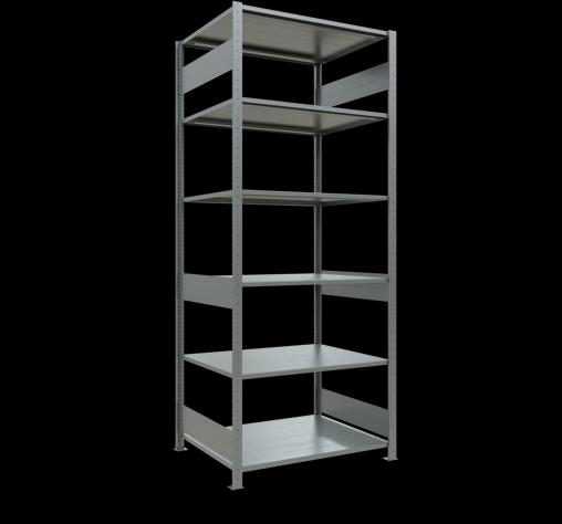 Actual product image Schulte Lagertechnik MULTIplus150 basic racking system with length ledgers