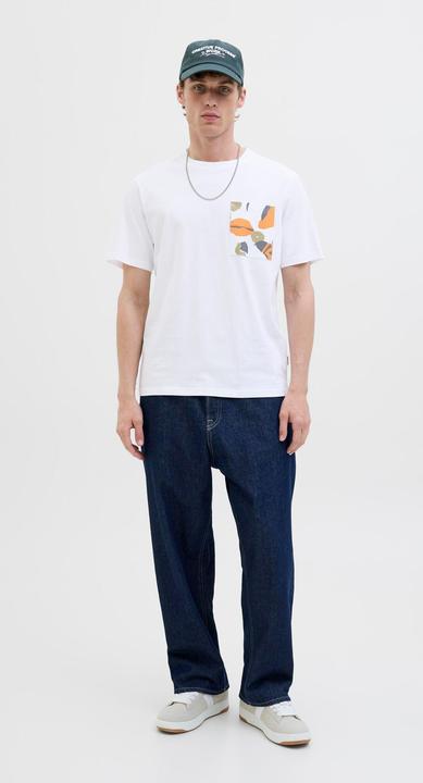 Image du produit Jack & Jones Gedruckt Rundhalsausschnitt T-shirt T-shirt (XL)