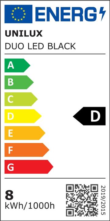 Energie-Label Unilux DUO LED-Tischleuchte (1000 lm)
