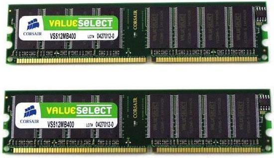 Corsair ValueSelect (2 x 4GB, 1600 MHz, DDR3-RAM, DIMM)