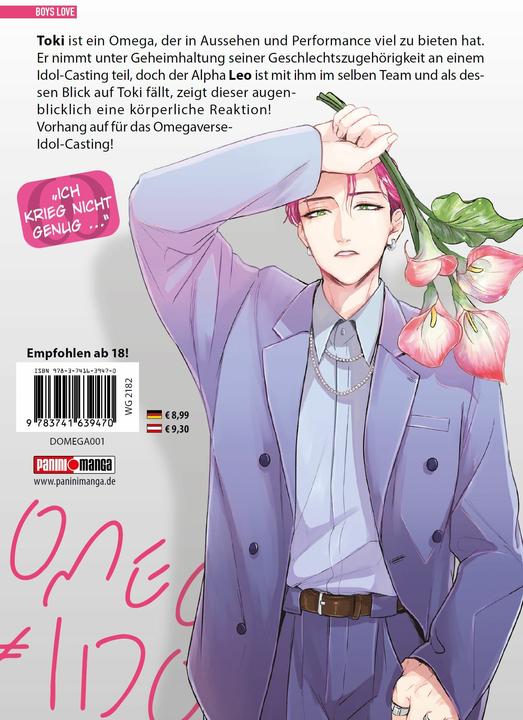 Actual product image Panini Omega ≠ Idol (German, Haruno Narita, 2024)