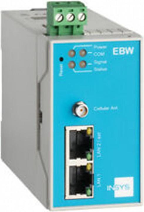 Image du produit Insys icom MRX3 LAN, routeur LAN-LAN modulaire, VPN 5xEthernet 10/100BT 2xdig.Un slots MRcard:1x libre