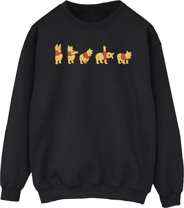 Actual product image Disney Mens Winnie The Pooh Stretching Sweatshirt (L)