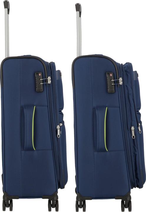Image du produit D&N Travel Line 6704 Ensemble de valises à 4 roulettes 3pcs (208 l, XL (à partir de 115l))